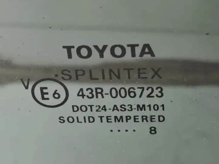 Toyota Avensis T250 (2006 - 2009) Стекло задней двери — фото 2