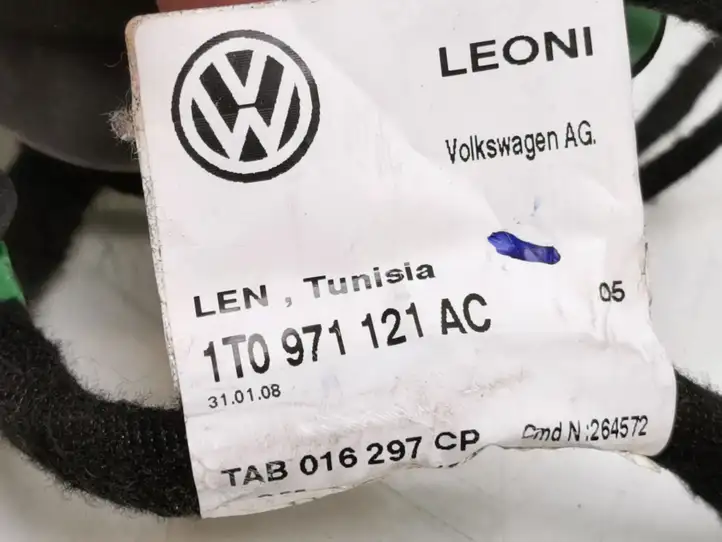 Volkswagen Touran I (2003 - 2010) 1T0971121AC Проводка передней двери — фото 6