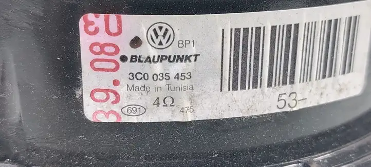 Volkswagen PASSAT B6 (2005 - 2010) 3C0035453 Динамики задних дверей — фото 4