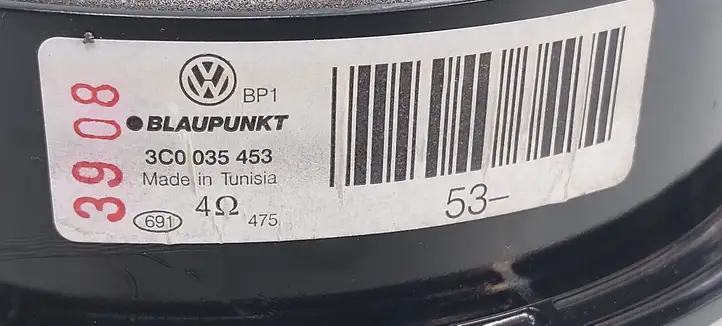 Volkswagen PASSAT B6 (2005 - 2010) 3C0035453 Динамики задних дверей — фото 2