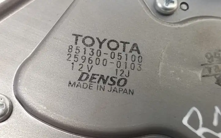 Toyota Avensis T250 (2006 - 2009) 8513005100 Двигатель стеклоочистителя заднего стекла — фото 5