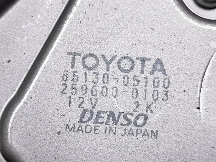 Toyota Avensis T250 (2006 - 2009) 8513005100 Двигатель стеклоочистителя заднего стекла — фото 6