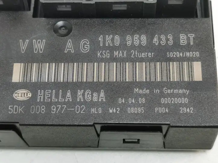 Volkswagen Touran I (2003 - 2010) 1K0959433BT Модуль комфорта — фото 4