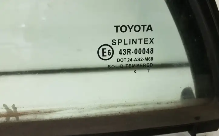Toyota Avensis T250 (2006 - 2009) 6818905050 Форточка двери — фото 3