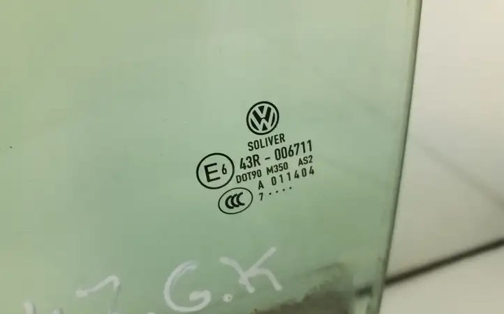 Volkswagen PASSAT B6 (2005 - 2010) Стекло задней двери — фото 2