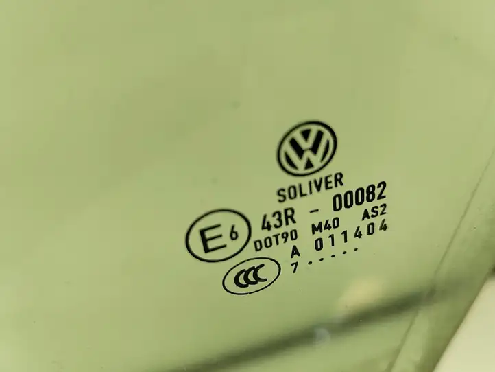 Volkswagen PASSAT B6 (2005 - 2010) Стекло передней двери — фото 2