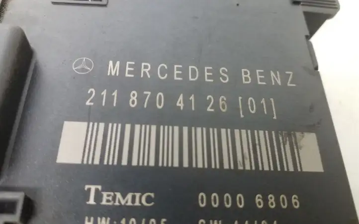 Mercedes-Benz E W211 (2002 - 2009) 2118704126 Блок управления дверью — фото 4