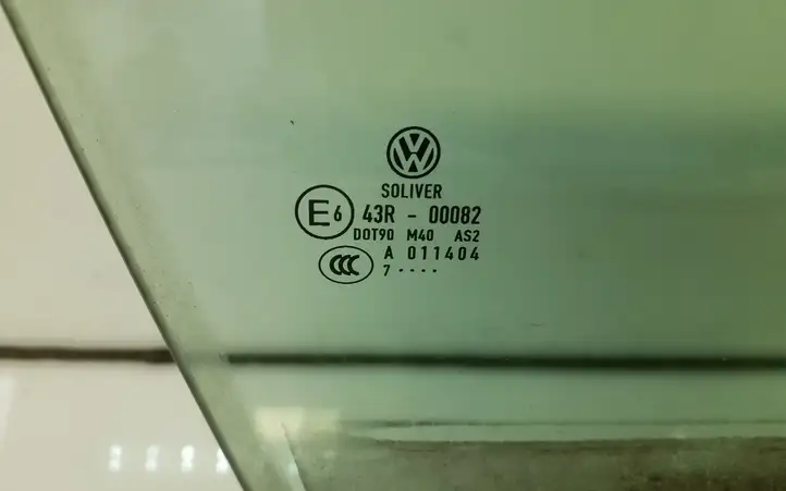 Volkswagen PASSAT B6 (2005 - 2010) Стекло передней двери — фото 2