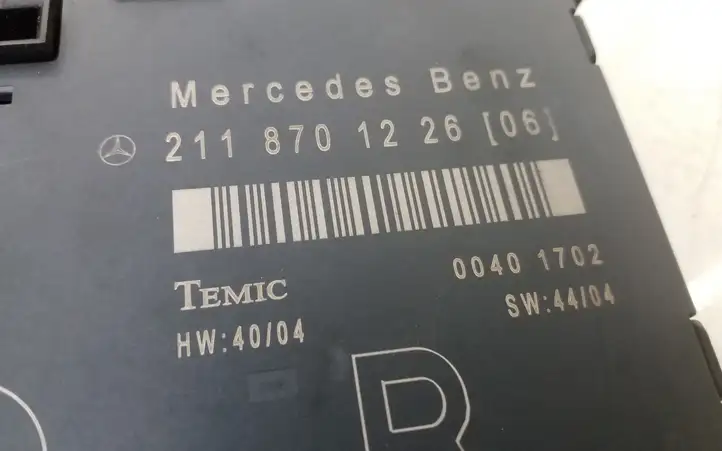 Mercedes-Benz E W211 (2002 - 2009) 2118701226 Блок управления дверью — фото 4