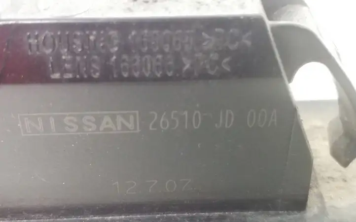 Nissan Qashqai (2006 - 2010) 24055JD00A Подсветка номера — фото 8