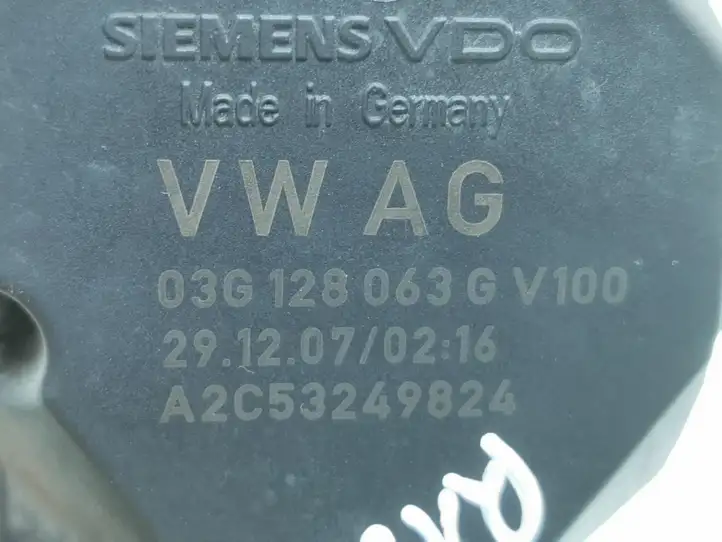 Volkswagen PASSAT B6 (2005 - 2010) 03G128063G Дроссельная заслонка — фото 6