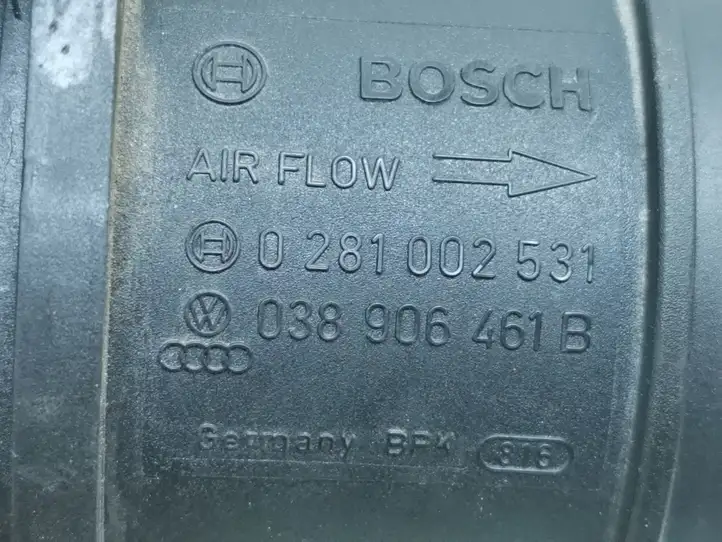 Volkswagen PASSAT B6 (2005 - 2010) 0281002531 Датчик массового расхода воздуха — фото 7