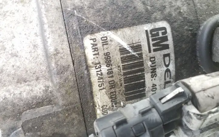 Opel Astra H (2004 - 2009) 13124751 Компрессор (насос) кондиционера воздуха — фото 6