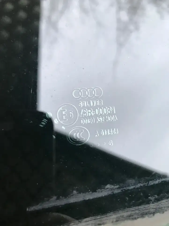 Audi A4 S4 B8 8K (2007 - 2011) 43R00081 Стекло задней двери — фото 2