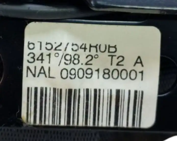 Volvo XC60 (2008 - 2013) 6152754R0B Передний ремень безопасности — фото 6