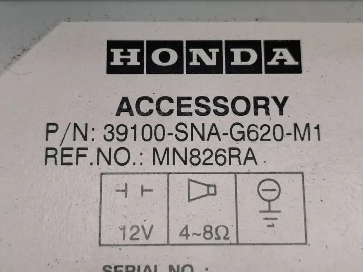 Honda Civic (2006 - 2011) 39100SNAG620M1 Магнитола / мультимедийная система — фото 4