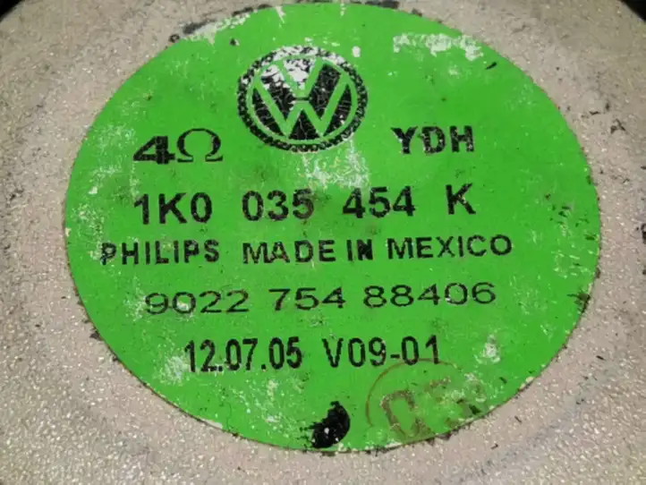 Volkswagen Jetta V (2005 - 2010) 1K0035454K Динамики передних дверей — фото 6