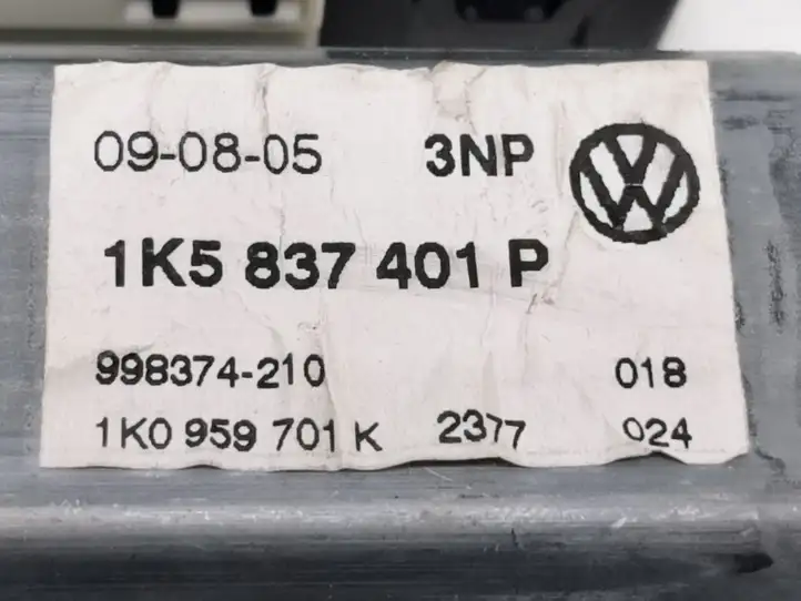 Volkswagen Jetta V (2005 - 2010) 1K0959793G Мотор стеклоподъемника передний — фото 6