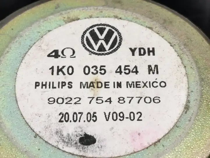 Volkswagen Jetta V (2005 - 2010) 1K0035454M Динамики задних дверей — фото 5