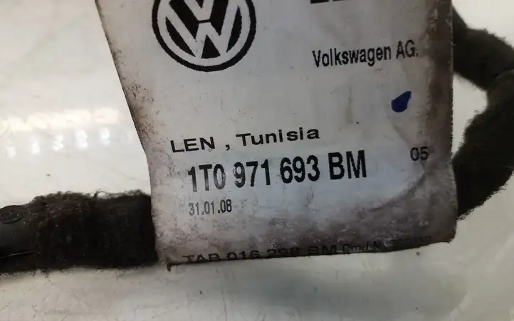 Volkswagen Touran I (2003 - 2010) 1T0971693BM Проводка задней двери — фото 6