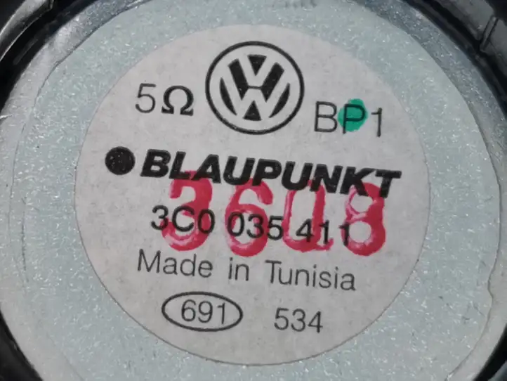 Volkswagen PASSAT B6 (2005 - 2010) 3C0837993 Твитер передней двери — фото 7
