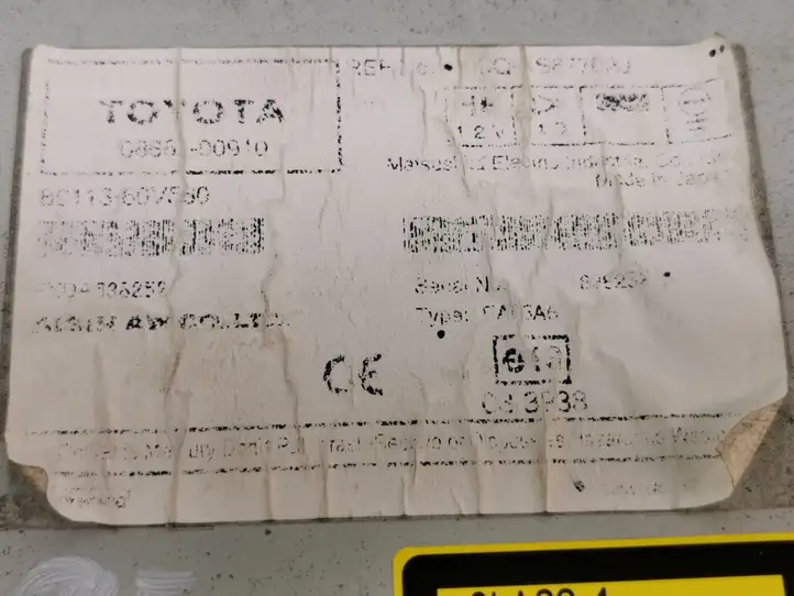 Toyota Avensis T250 (2006 - 2009) 0866200910 Магнитола / мультимедийная система — фото 6