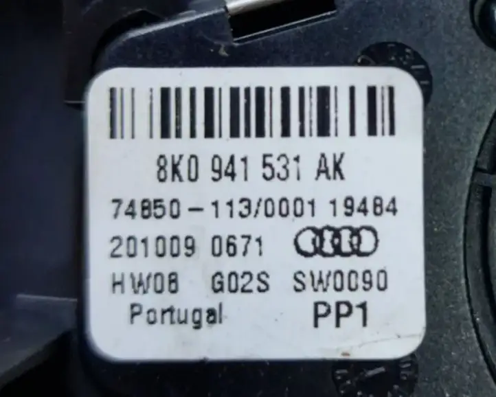 Audi A4 Allroad B8 (2009 - 2011) 8K0941531AK Включатель фонарей — фото 7