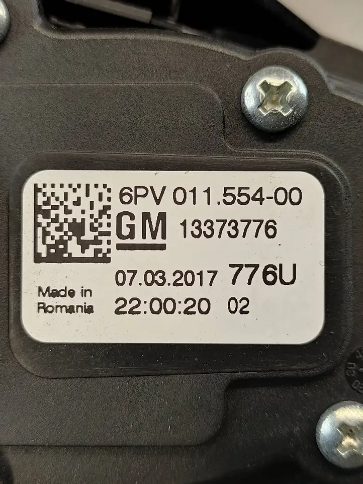 Opel Astra K (2015 - 2020) 13373776 Педаль акселератора — фото 4