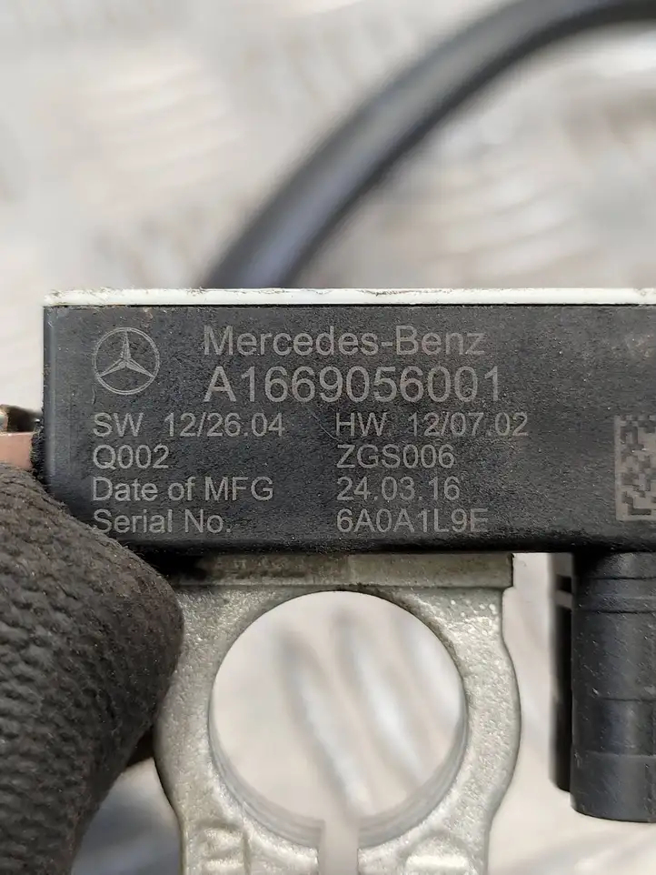 Mercedes-Benz GLA W156 (2017 - 2020) A1669056001 Минусовой провод аккумулятора — фото 5