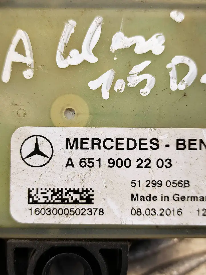 Mercedes-Benz A W176 (2012 - 2018) A6519002203 Реле накала свечей — фото 4