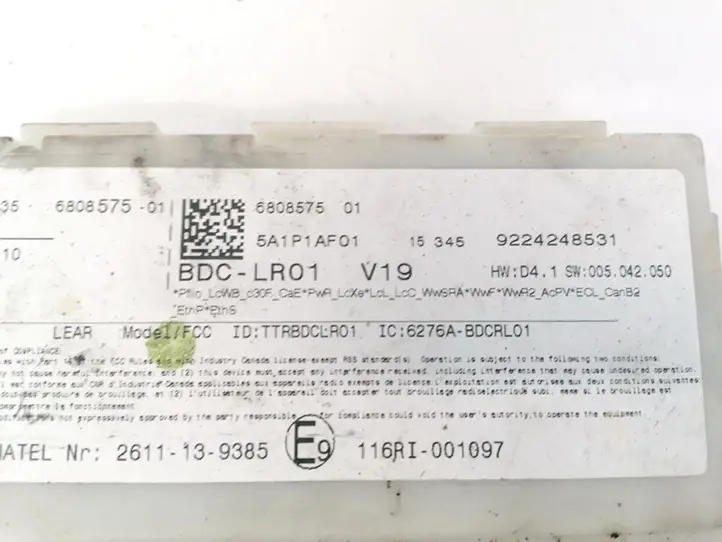 BMW 2 F22 F23 (2013 - 2017) 2611139385 Модуль комфорта — фото 3