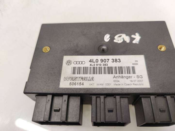Audi Q7 (2005 - 2009)  4L0907383 Блок управления крюка для прицепа