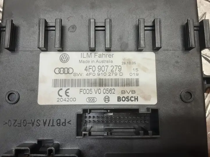 Audi A6 S6 C6 4F (2004 - 2008) 4F0907279 Модуль комфорта — фото 3