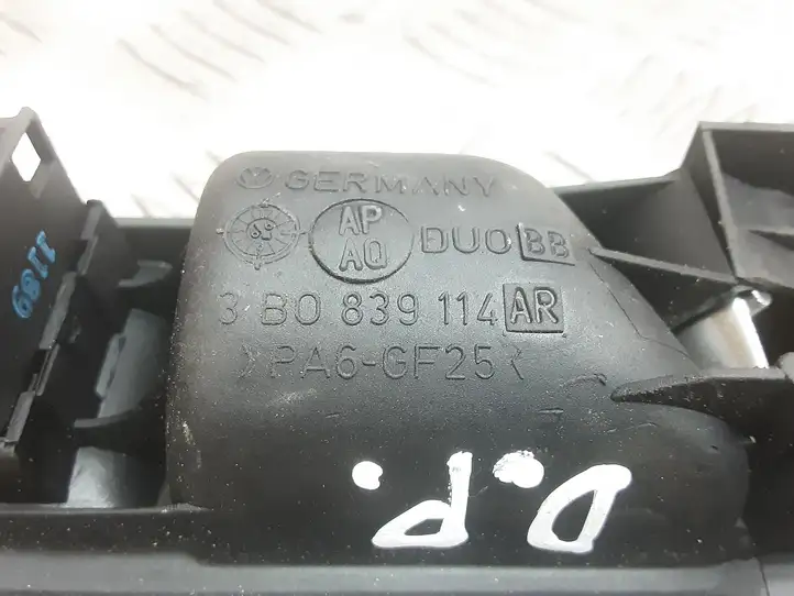 Volkswagen PASSAT B5 (1997 - 2000) 3B0839114 Внутренняя ручка двери — фото 4