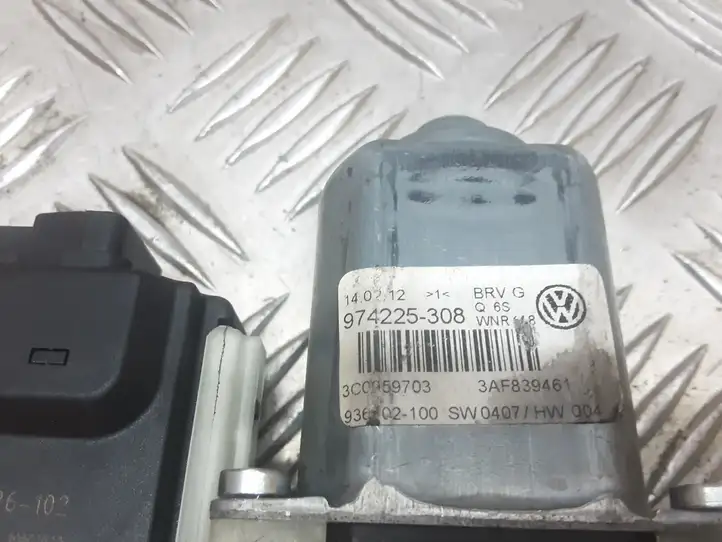 Volkswagen PASSAT B7 (2011 - 2014) 3C0959703 Стеклоподъемник задней двери — фото 3