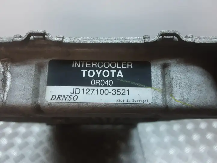 Toyota Verso (2009 - 2012) JD1271003521 Интеркулер — фото 2