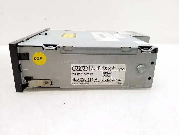 Audi A6 S6 C6 4F (2004 - 2008) 4E0035111A CD/DVD чейнджер — фото 7