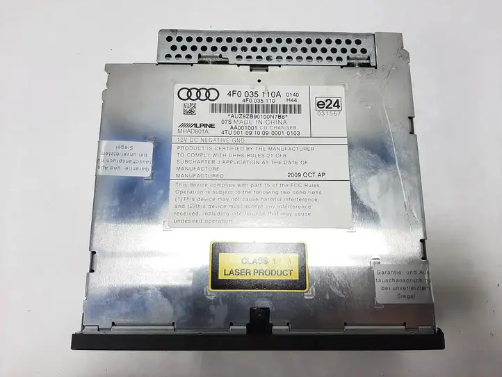 Audi A6 S6 C6 4F (2008 - 2011) 4F0035110A CD/DVD чейнджер — фото 2