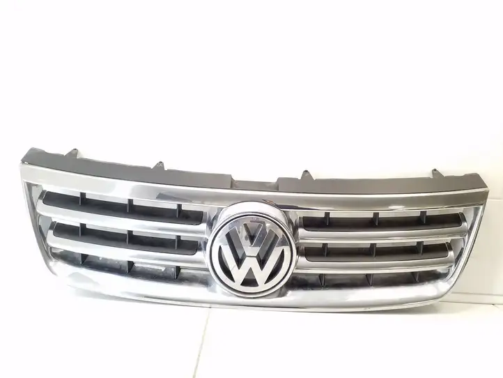 Volkswagen Touareg I (2002 - 2010) 7L6853601A Верхняя решетка радиатора — фото 1