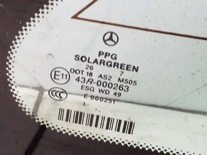 Mercedes-Benz R W251 (2005 - 2013) 43r000263 Заднее боковое стекло — фото 2