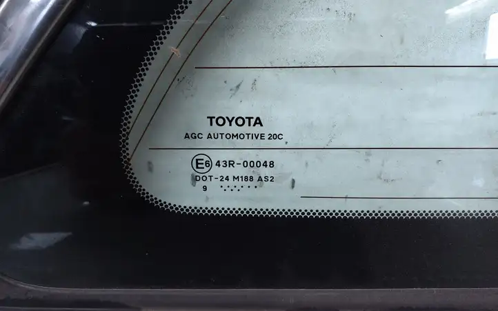 Toyota Avensis T270 (2009 - 2012) AS2 Заднее боковое стекло — фото 3
