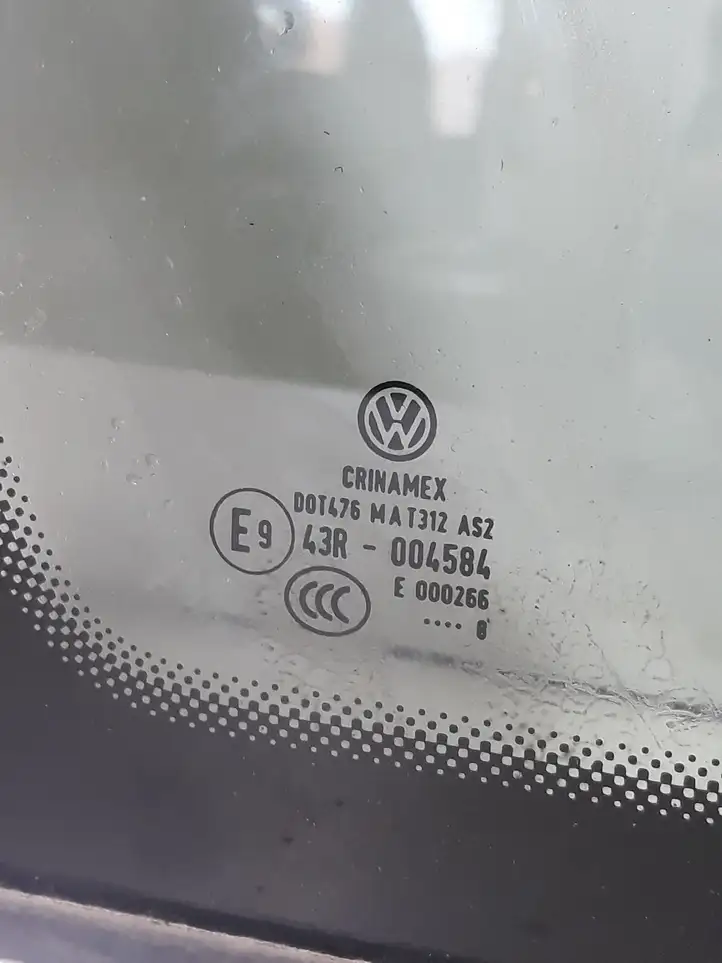 Volkswagen Golf V (2003 - 2009) AS2 Заднее боковое стекло — фото 2