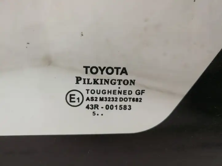 Toyota Corolla E120 E130 (2004 - 2007) AS2 Заднее боковое стекло — фото 2