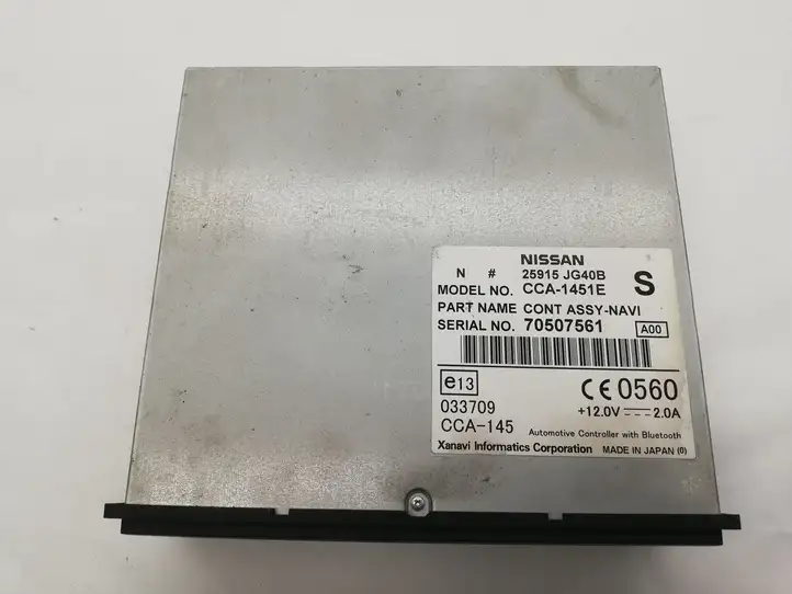 Nissan X-Trail T31 (2007 - 2014) 25915JG40B CD/DVD чейнджер — фото 3