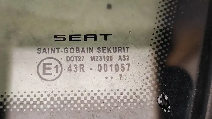 Seat Toledo III (5P) (2004 - 2009) E143R001057 Заднее боковое стекло — фото 2