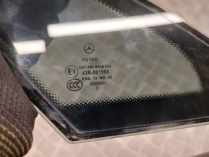Mercedes-Benz E C207 W207 (2009 - 2017) 43R001565 Заднее боковое стекло — фото 2