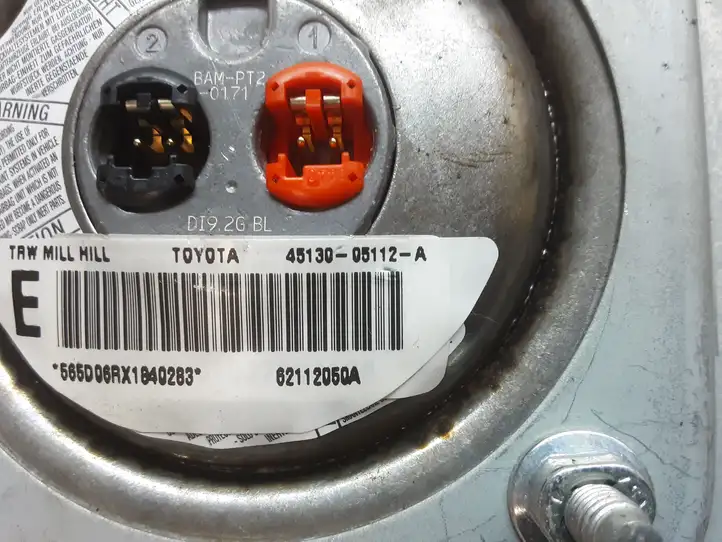 Toyota Avensis T250 (2006 - 2009) 4513005112A Подушка безопасности руля — фото 3