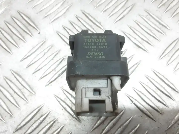 Toyota Avensis T250 (2006 - 2009) 2861067010 Реле накала свечей — фото 1