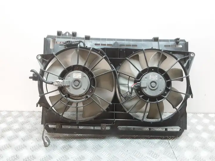 Toyota Avensis T250 (2003 - 2006) 163630G050 Электровентилятор радиатора — фото 1
