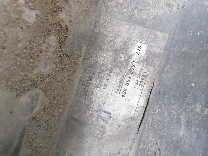 Audi A6 C7 (2011 - 2014) 4G0853855F Порог кузова — фото 4